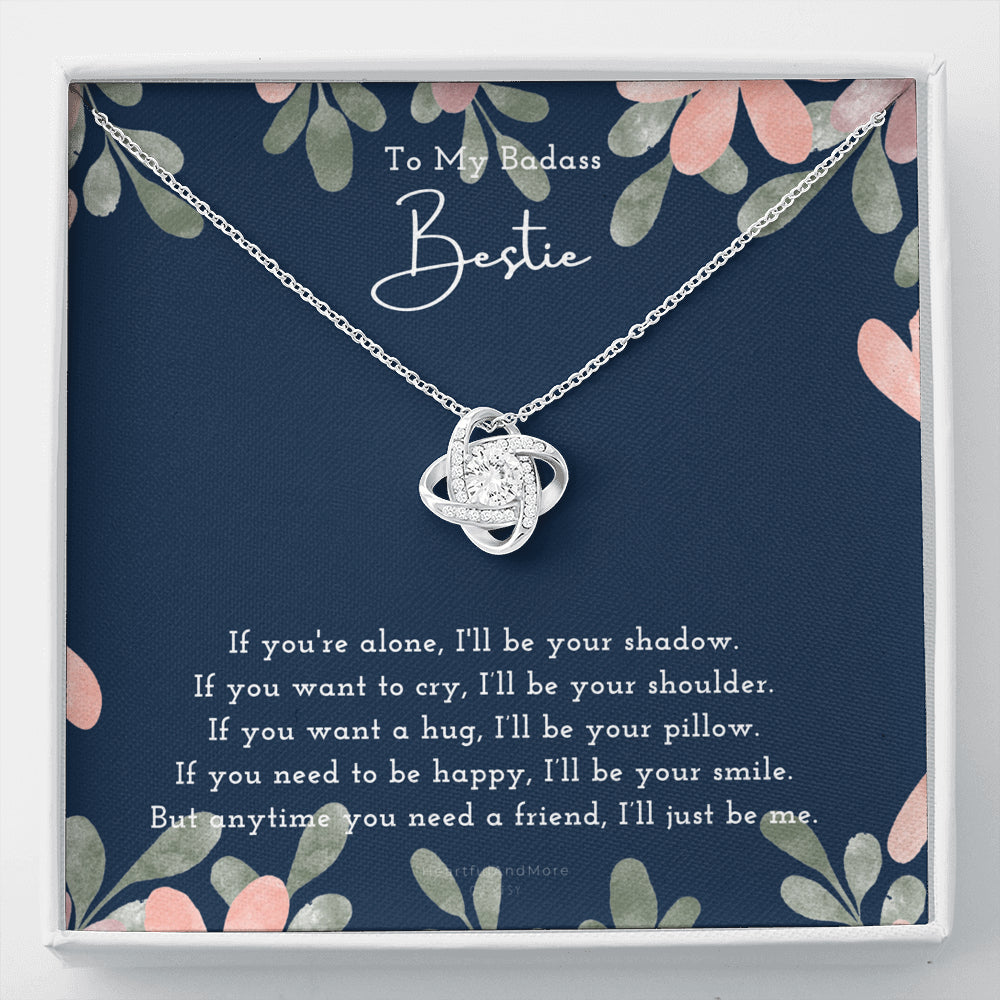Knot of Friendship Gift, Best Friend necklace, Best Friend Gift, Gift For Friend, Friendship, Love Knot Necklace, Friend Forever Gifts