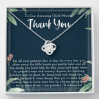 Thank You Gift For Child Minder, Child Minder Appreciation Gift,  Child minder Leaving Gift, Childminder Christmas Gift, Child Minder Necklace
