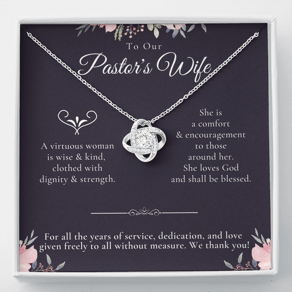 To our pastor's wife