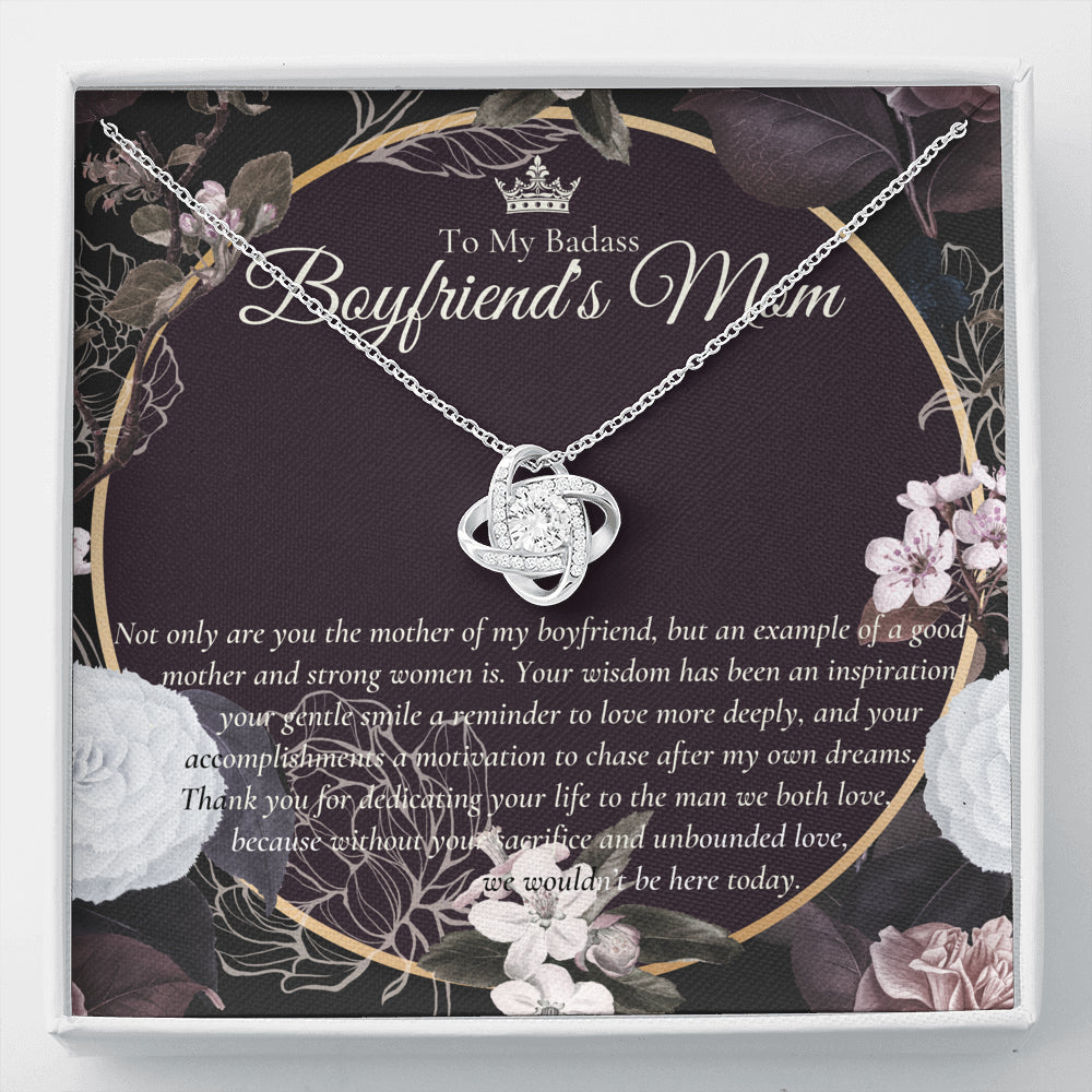 Gift for boyfriend's mom | Boyfriend's Mom Necklace | To my boyfriend’s Mom Gift | Mother’s day gift for Boyfriend's Mom