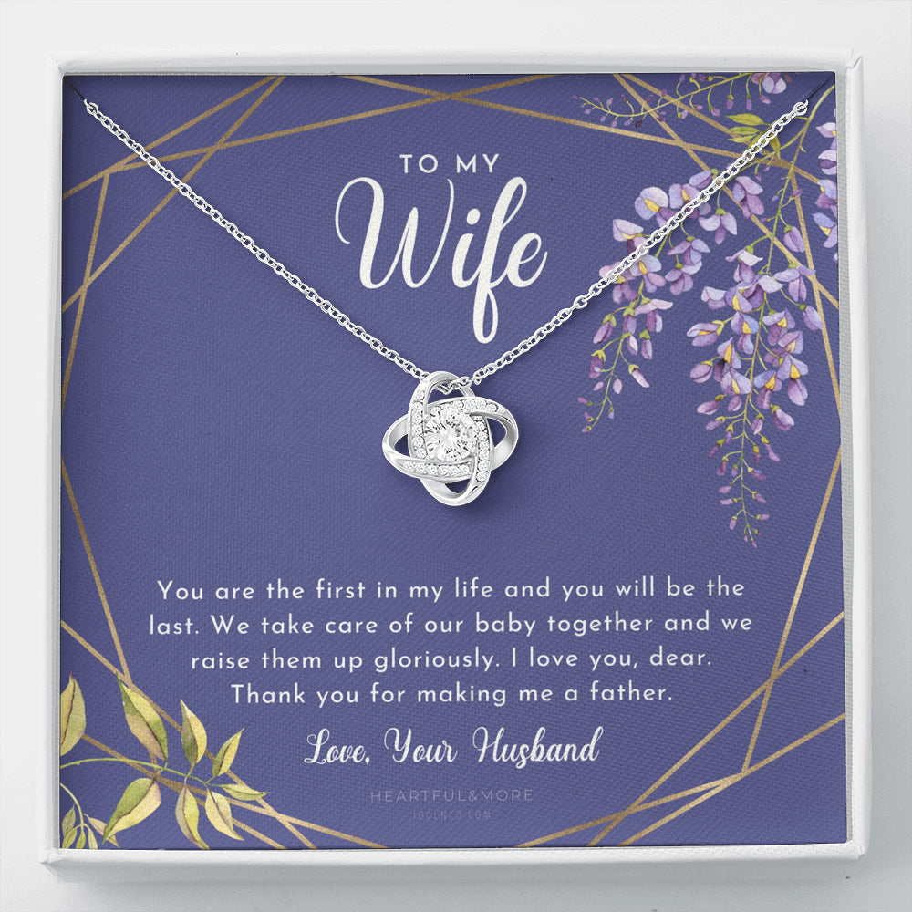 Postpartum Gift for Wife, Gift for Wife Post Pregnancy, Becoming A Mother Gift, Wife After Pregnancy Necklace, Wife Becoming A Mom