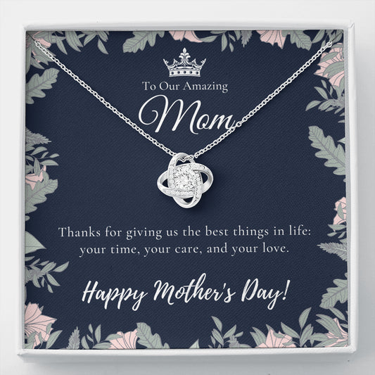 To Our Amazing Mom Necklace | Happy Mother’s Day Gift | Personalized Mom Gift | Mothers Necklace | Gift for Mom | Best Mom Gift