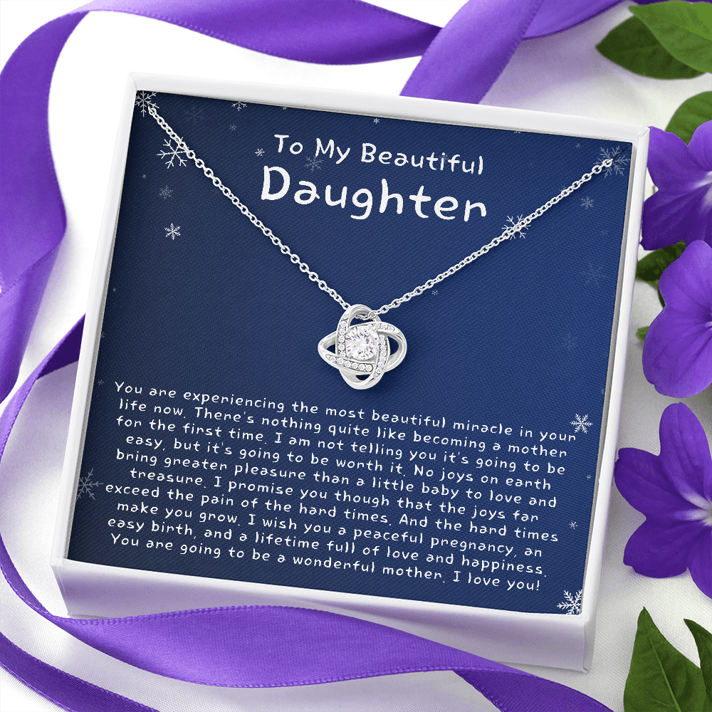 TO MY BEAUTIFUL DAUGHTER on your pregnancy
