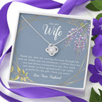 Postpartum Gift for Wife, Gift for Wife Post Pregnancy, Becoming A Mother Gift, Wife After Pregnancy Necklace, Wife Becoming A Mom