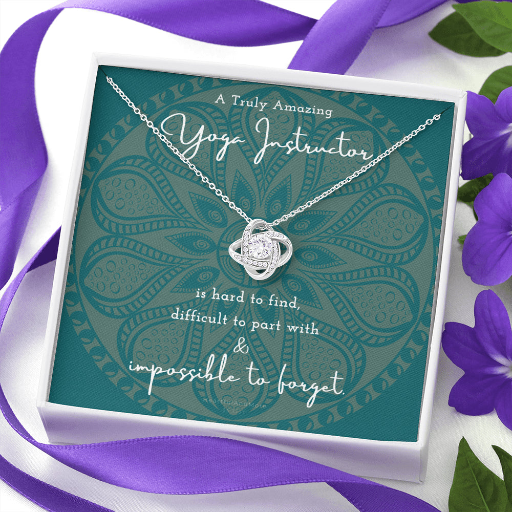 Gift For Yoga Instructor, Yoga Instructor Appreciation Gift, Yoga Teacher Necklace Gift, Yoga Teacher Jewelry, Yoga Teacher Thank You Gift