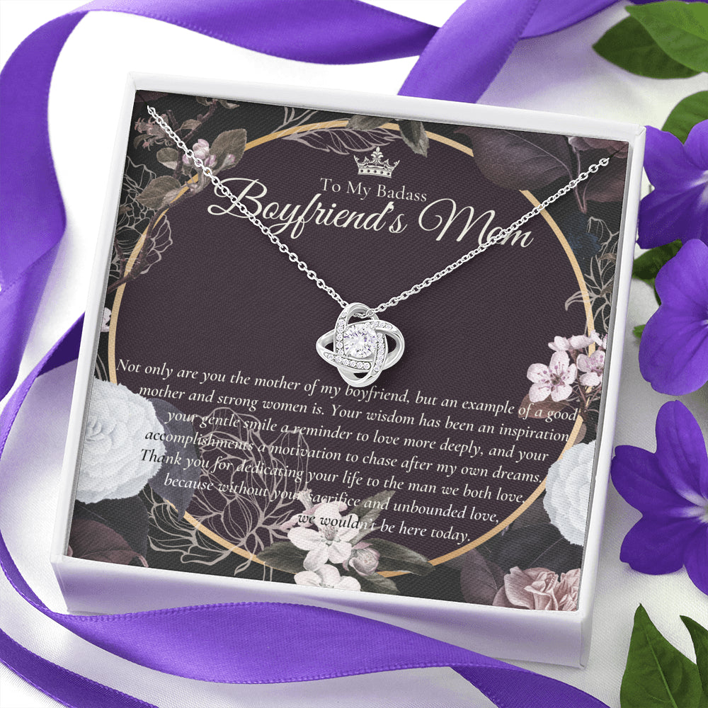 Gift for boyfriend's mom | Boyfriend's Mom Necklace | To my boyfriend’s Mom Gift | Mother’s day gift for Boyfriend's Mom