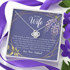 Postpartum Gift for Wife, Gift for Wife Post Pregnancy, Becoming A Mother Gift, Wife After Pregnancy Necklace, Wife Becoming A Mom