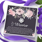 Cancer Survivor Gift - Love Knot Necklace