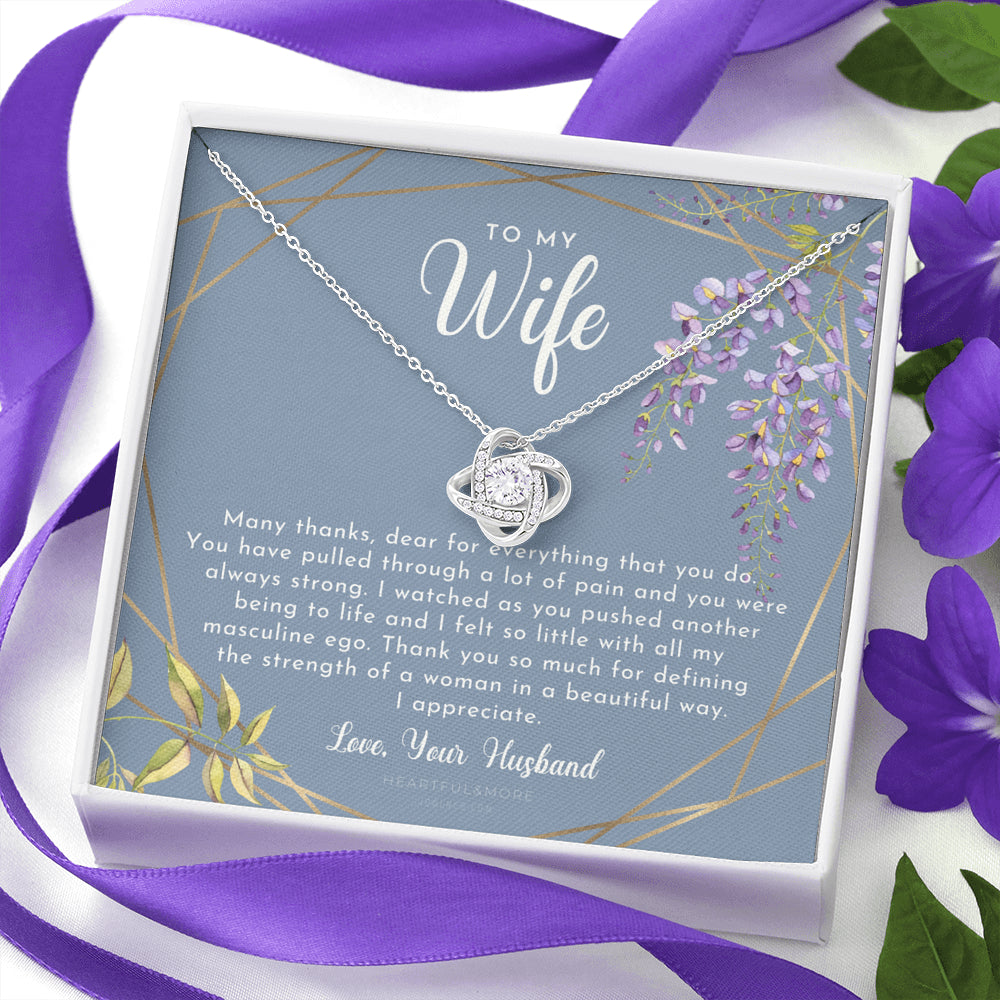 Postpartum Gift for Wife, Gift for Wife Post Pregnancy, Becoming A Mother Gift, Wife After Pregnancy Necklace, Wife Becoming A Mom