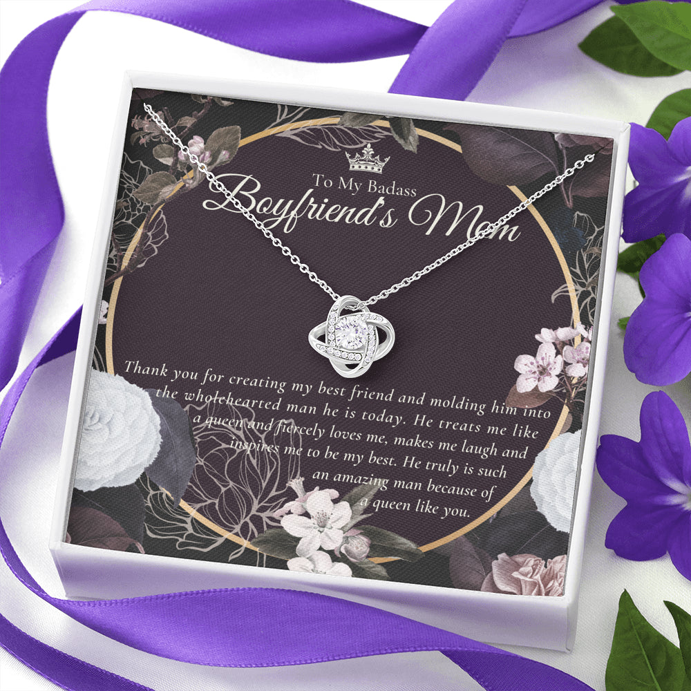 Gift for boyfriend's mom | Boyfriend's Mom Necklace | To my boyfriend’s Mom Gift | Mother’s day gift for Boyfriend's Mom