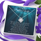 Pastor's Wife Appreciation Gift Necklace, Bible Study Gift, Christmas Present For Pastor's Wife, Best Preacher Wife Gift, Priest Wife Gift