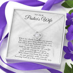 Pastor's Wife Appreciation Gift Necklace, Bible Study Gift, Christmas Present For Pastor's Wife, Best Preacher Wife Gift, Priest Wife Gift