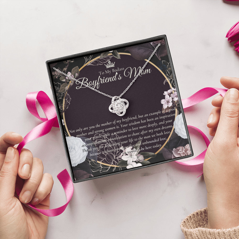 Gift for boyfriend's mom | Boyfriend's Mom Necklace | To my boyfriend’s Mom Gift | Mother’s day gift for Boyfriend's Mom