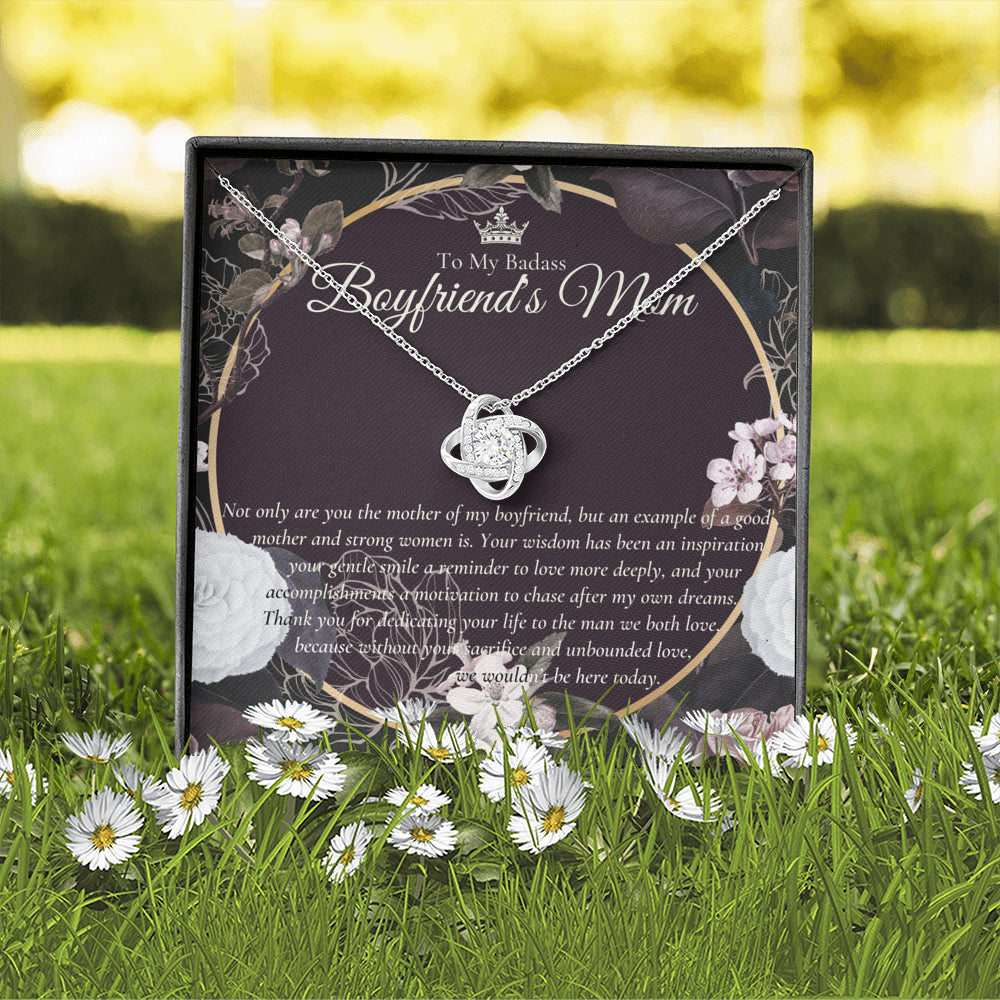Gift for boyfriend's mom | Boyfriend's Mom Necklace | To my boyfriend’s Mom Gift | Mother’s day gift for Boyfriend's Mom