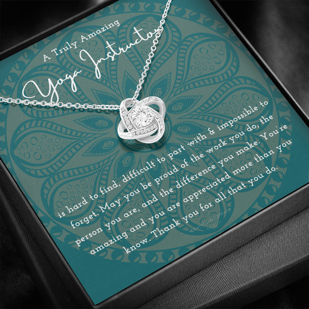 Gift For Yoga Instructor, Yoga Instructor Appreciation Gift, Yoga Teacher Necklace Gift, Yoga Teacher Jewelry, Yoga Teacher Thank You Gift