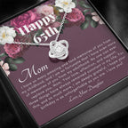 Mother's 65th Birthday Gift | Gift for Mom on her birthday | Gift For Mom from Daughter | Mom Necklace | Best Mom Gift Message Card