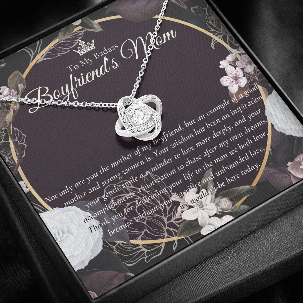 Gift for boyfriend's mom | Boyfriend's Mom Necklace | To my boyfriend’s Mom Gift | Mother’s day gift for Boyfriend's Mom