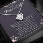 Pastor's Wife Appreciation Gift Necklace, Bible Study Gift, Christmas Present For Pastor's Wife, Best Preacher Wife Gift, Priest Wife Gift