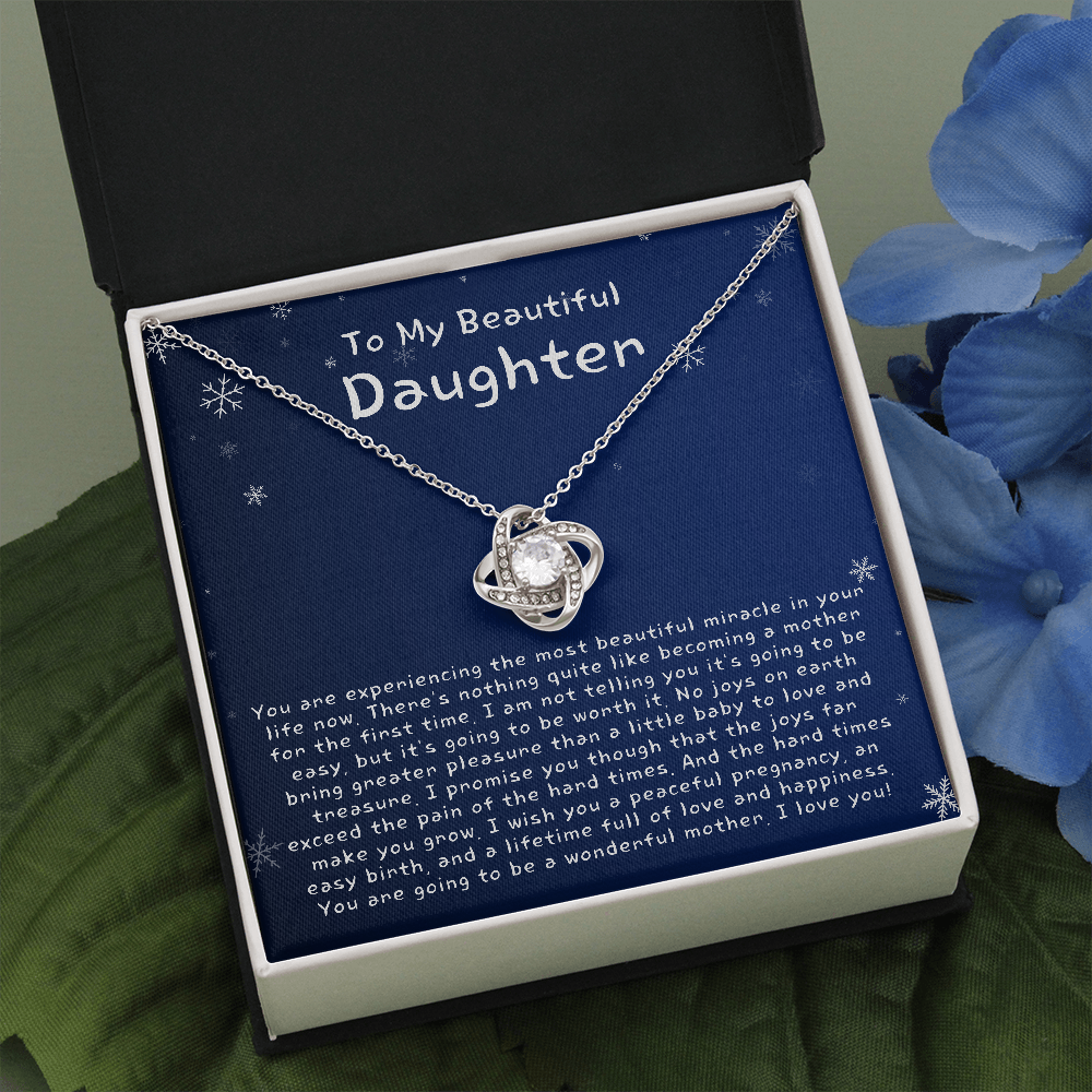 TO MY BEAUTIFUL DAUGHTER on your pregnancy