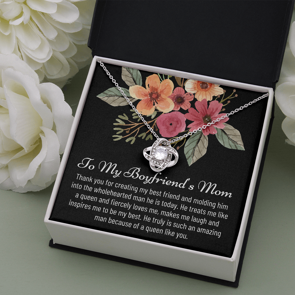 Gift for boyfriend's mom | Boyfriend's Mom Necklace | To my boyfriend’s Mom Gift | Mother’s day gift for Boyfriend's Mom