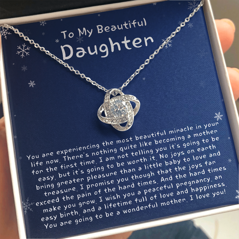 TO MY BEAUTIFUL DAUGHTER on your pregnancy