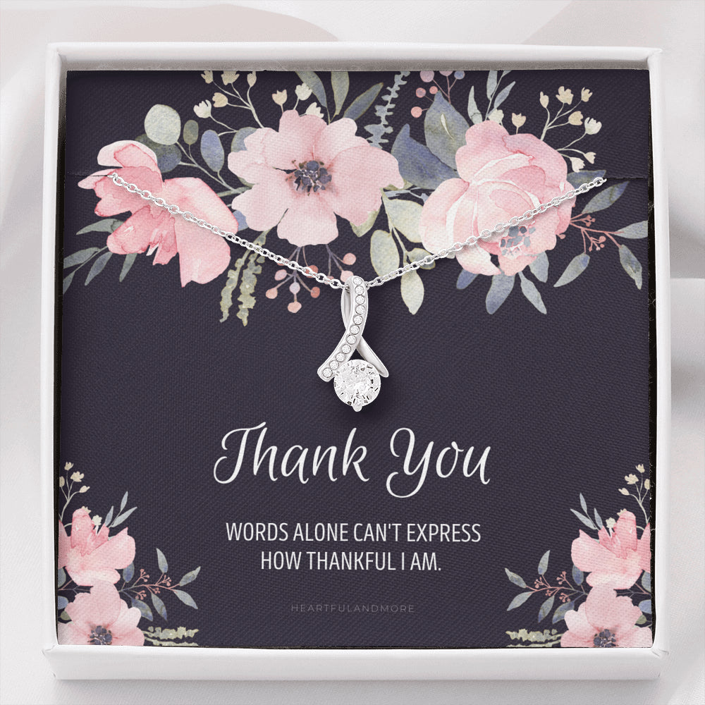 Thank You Necklace ALLURING BEAUTY