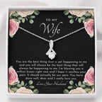 ALLURING BEAUTY Necklace, Postpartum Gift for Wife, Gift for Wife Post Pregnancy, Becoming A Mother Gift, Gift For Wife Birth, Wife After Pregnancy Necklace, Wife Becoming A Mom