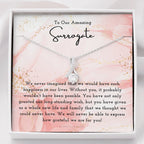 Surrogate Appreciation Gift, Surrogate Gift, Surrogate Gift With Message Card, Surrogate Transfer Day Thank You Gift