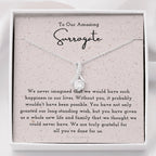 surrogate gift, surrogate jewelry, surrogate necklace, thank you gift, surrogate thank you, after pregnancy, appreciation gift, surrogate