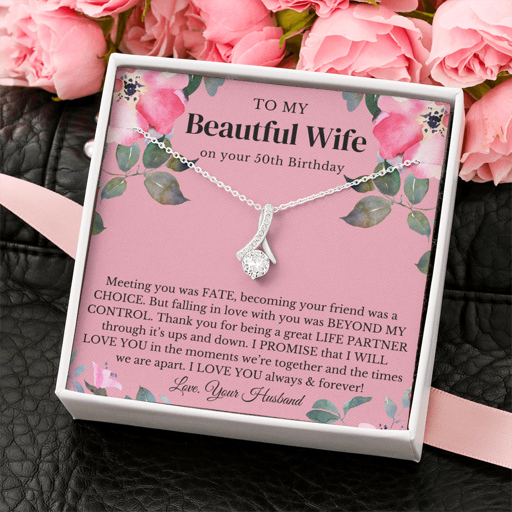 To My Beautiful Wife on 50th