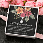 Suegra Gift, Suegra Necklace, spanish mom in law, mom in law gift, suegra necklace gift, suegra, Nuera A Suegra, from daughter in law, spanish wedding, Mi Suegra, Para Mi Suegra, suegra jewelry, Spanish wedding gift