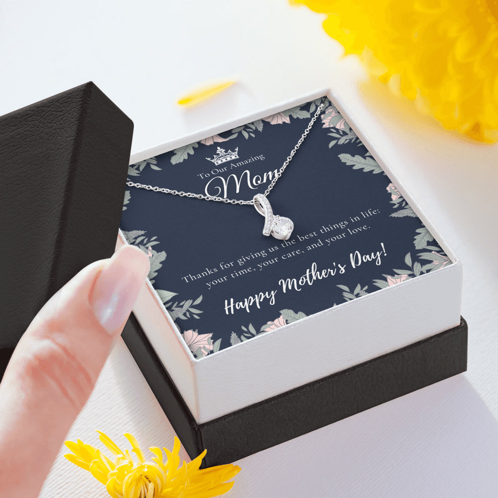 To Our Amazing Mom Necklace | Happy Mother’s Day Gift | Personalized Mom Gift | Mothers Necklace | Gift for Mom | Best Mom Gift