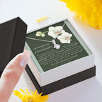 ALLURING BEAUTY Necklace, Gift for Granddaughter from Grandma & Grandpa, To Our Granddaughter, Live Your Dreams, Birthday, Graduation, Christmas