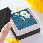 ALLURING BEAUTY Necklace, Gift for Granddaughter from Grandma & Grandpa, To Our Granddaughter, Live Your Dreams, Birthday, Graduation, Christmas