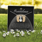 New Grandma Gift | Mom to Grandma Necklace | Pregnancy Announcement Grandparent | First Time Grandma Gifts | New Grandma Necklace
