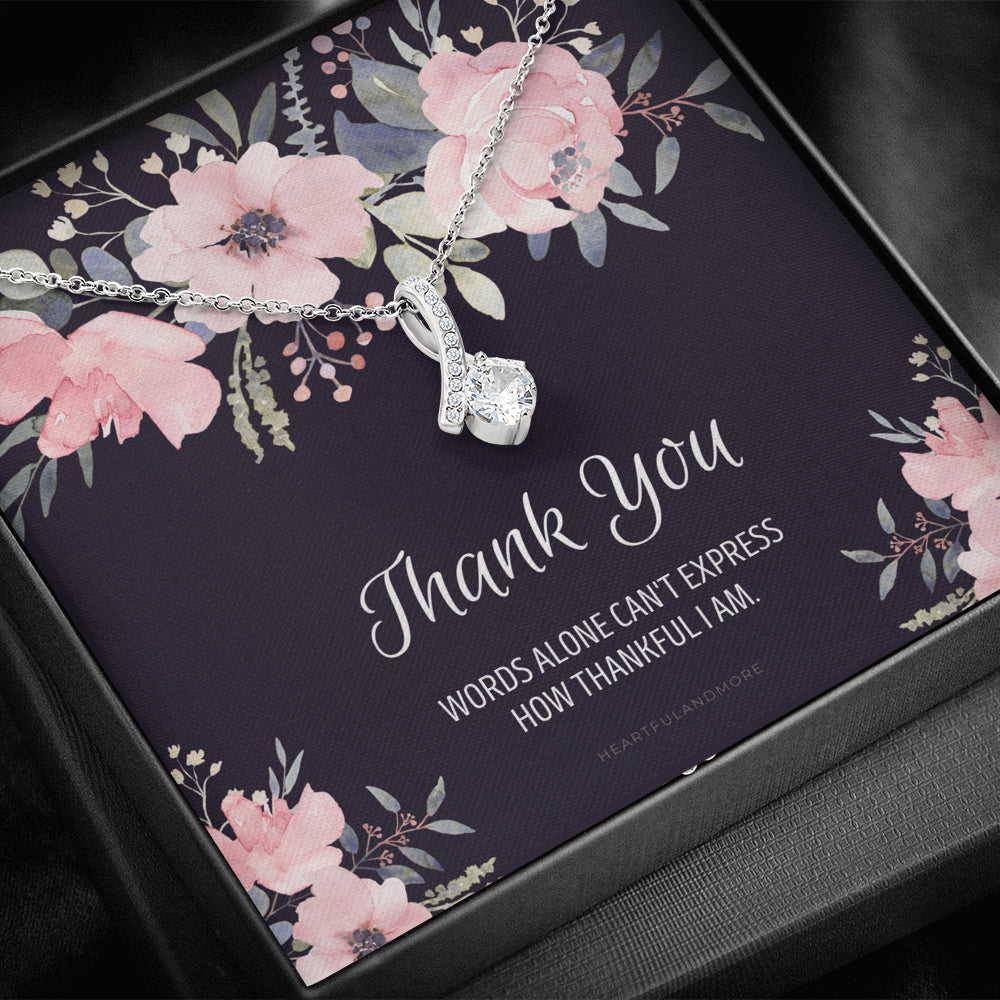 Thank You Necklace ALLURING BEAUTY