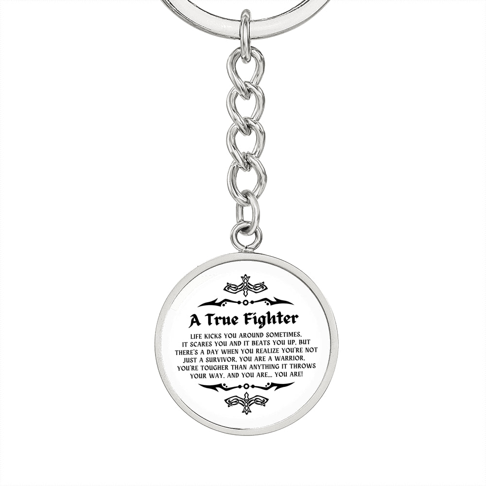 True Fighter Key Chain