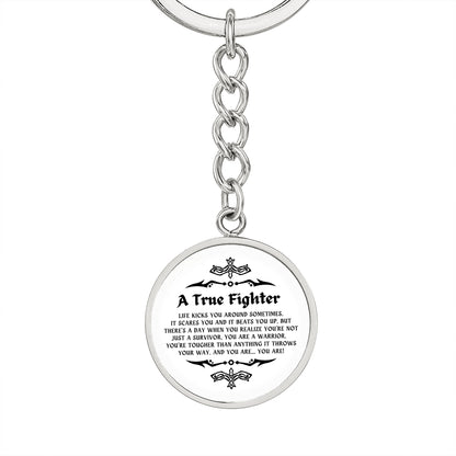 True Fighter Key Chain