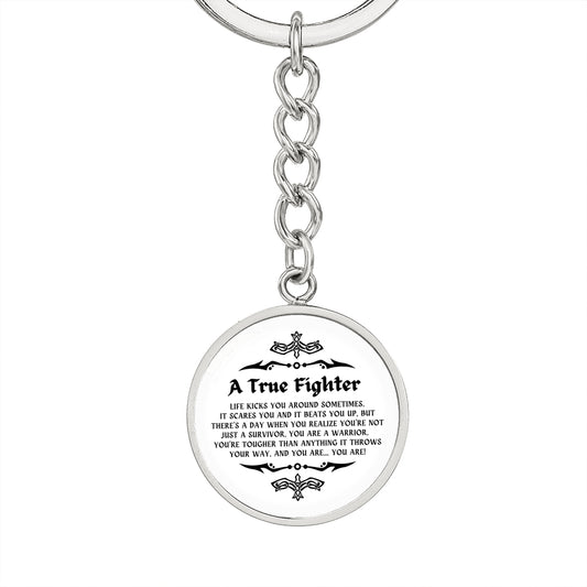 True Fighter Key Chain