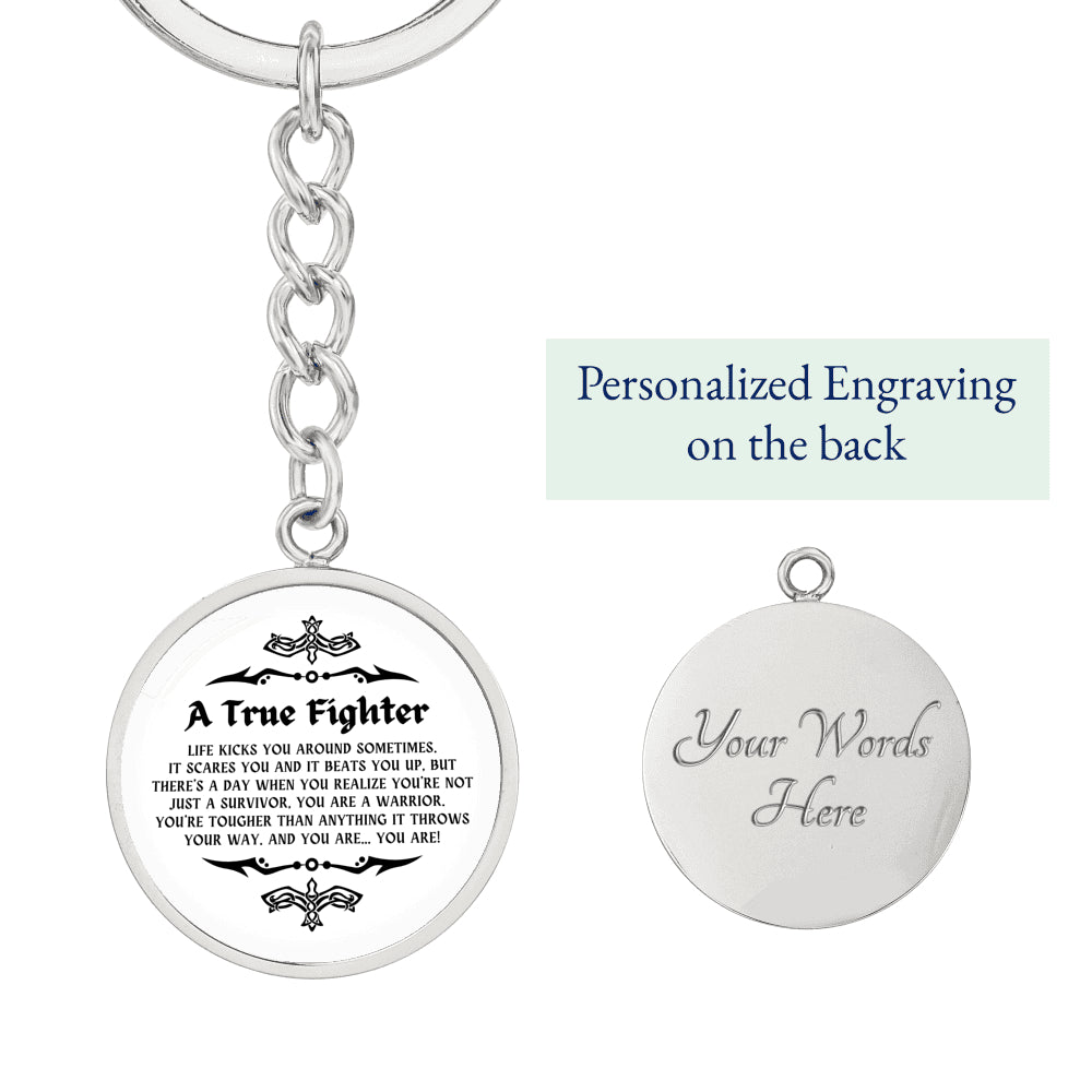True Fighter Key Chain