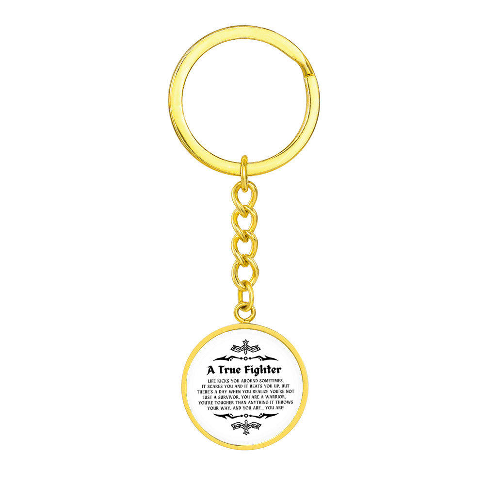 True Fighter Key Chain