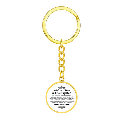 True Fighter Key Chain