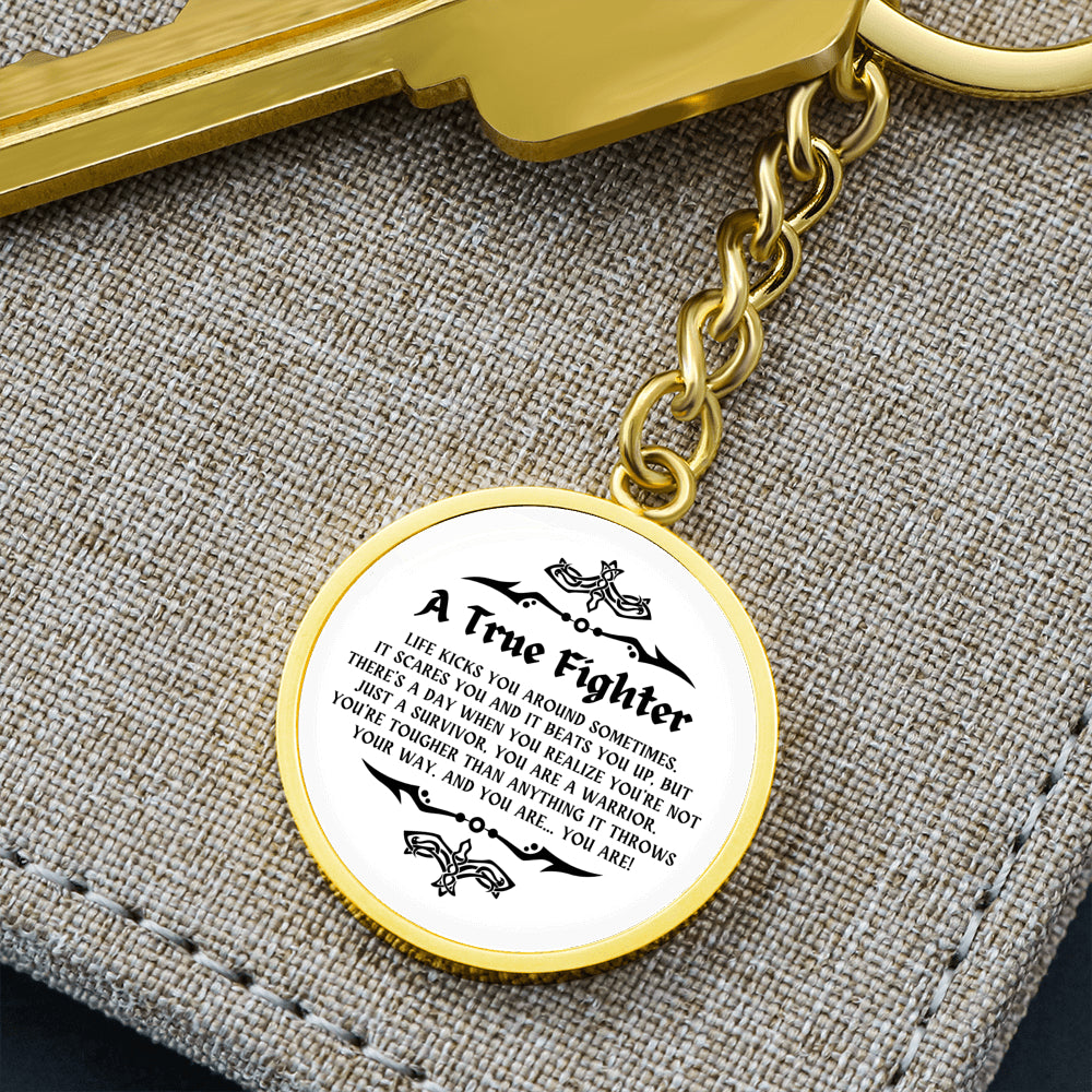 True Fighter Key Chain
