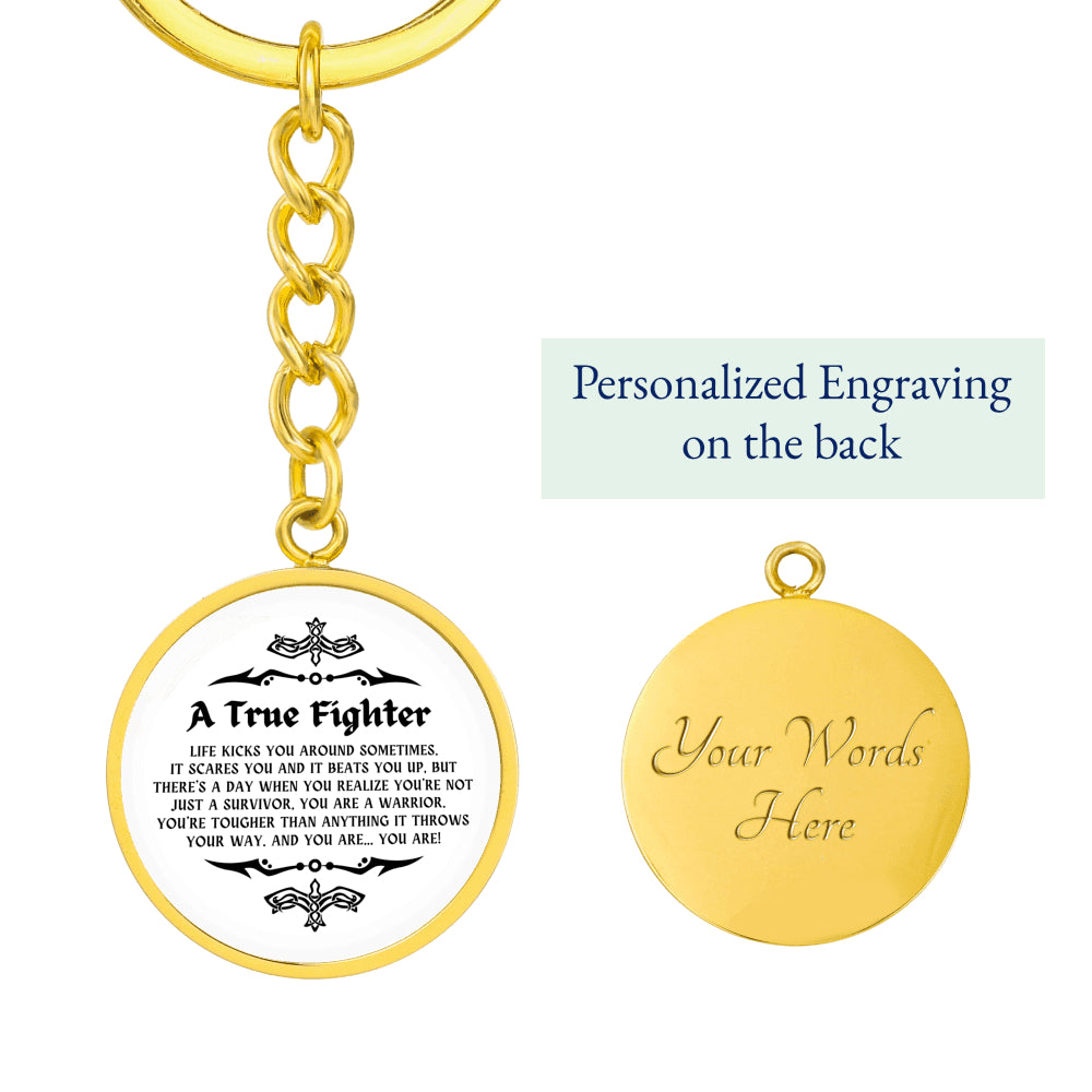 True Fighter Key Chain