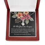 Suegra Gift, Suegra Necklace, spanish mom in law, mom in law gift, suegra necklace gift, suegra, Nuera A Suegra, from daughter in law, spanish wedding, Mi Suegra, Para Mi Suegra, suegra jewelry, Spanish wedding gift