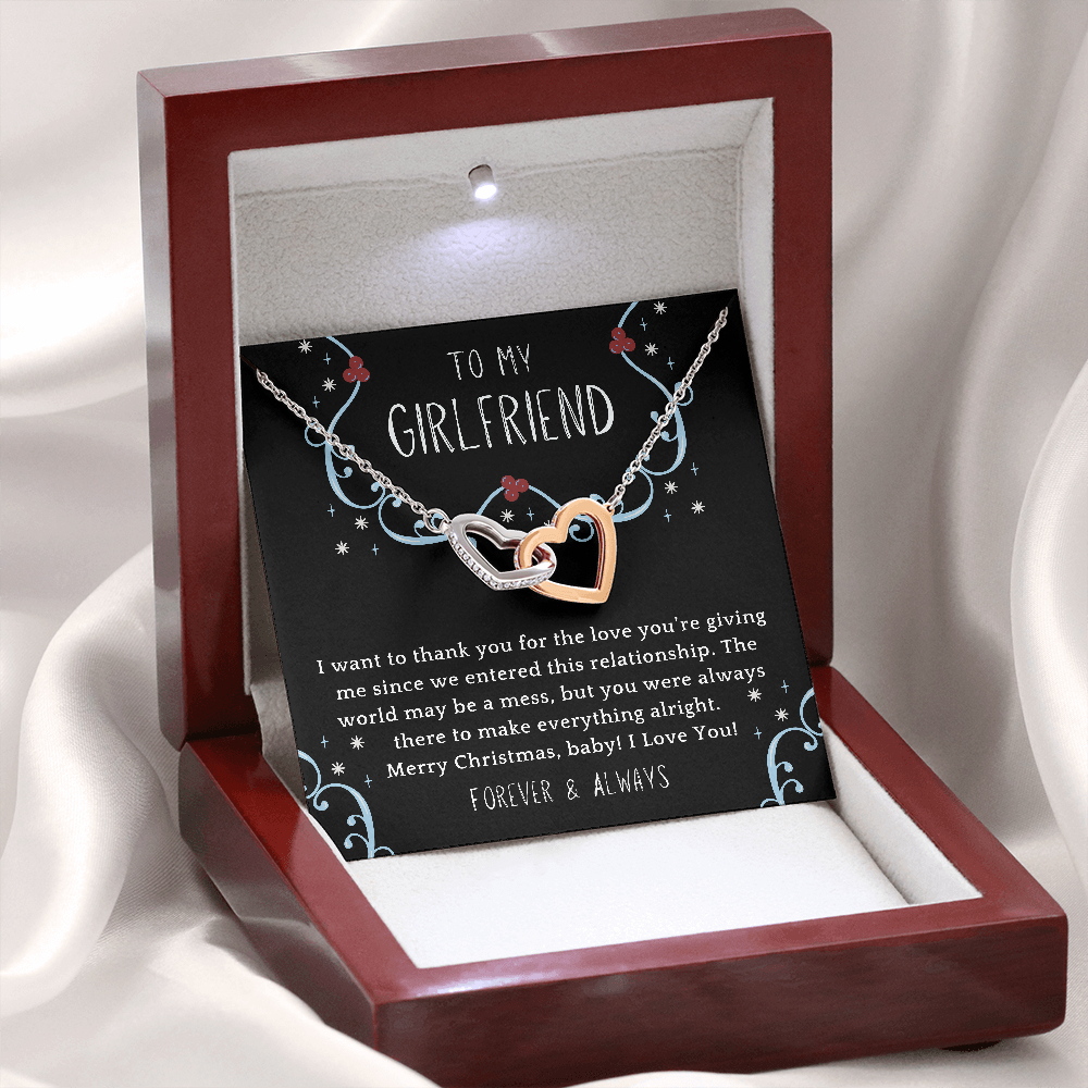 Christmas Gift for Girlfriend, Christmas Present for Girlfriend, Christmas Gift for Love, Necklace Christmas Gift for Girlfriend