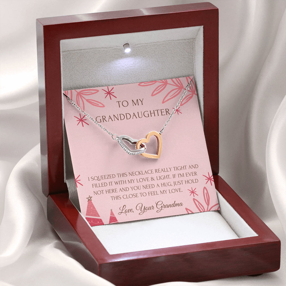 5 Interlocking Necklace Granddaughter