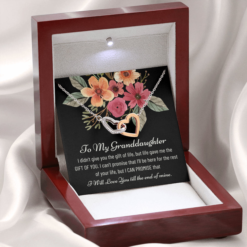 To My Granddaughter, Christmas Gift for Granddaughter, Christmas Present for Granddaughter, Necklace Gift for Granddaughter From Grandma