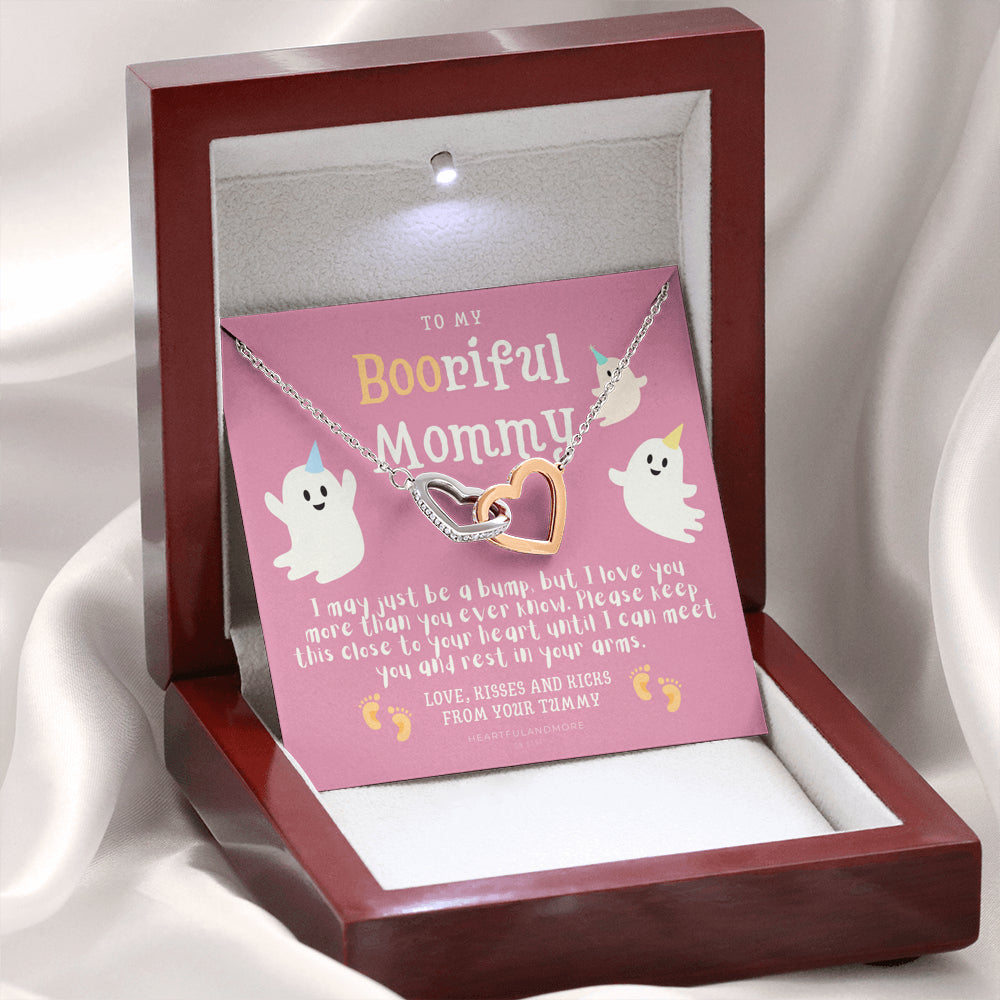 Mom to be gift | New Mommy Gift Necklace | Pregnant Wife Gift | I May Just Be A Bump | To mummy from bump | To Mommy to be | Heart Jewelry