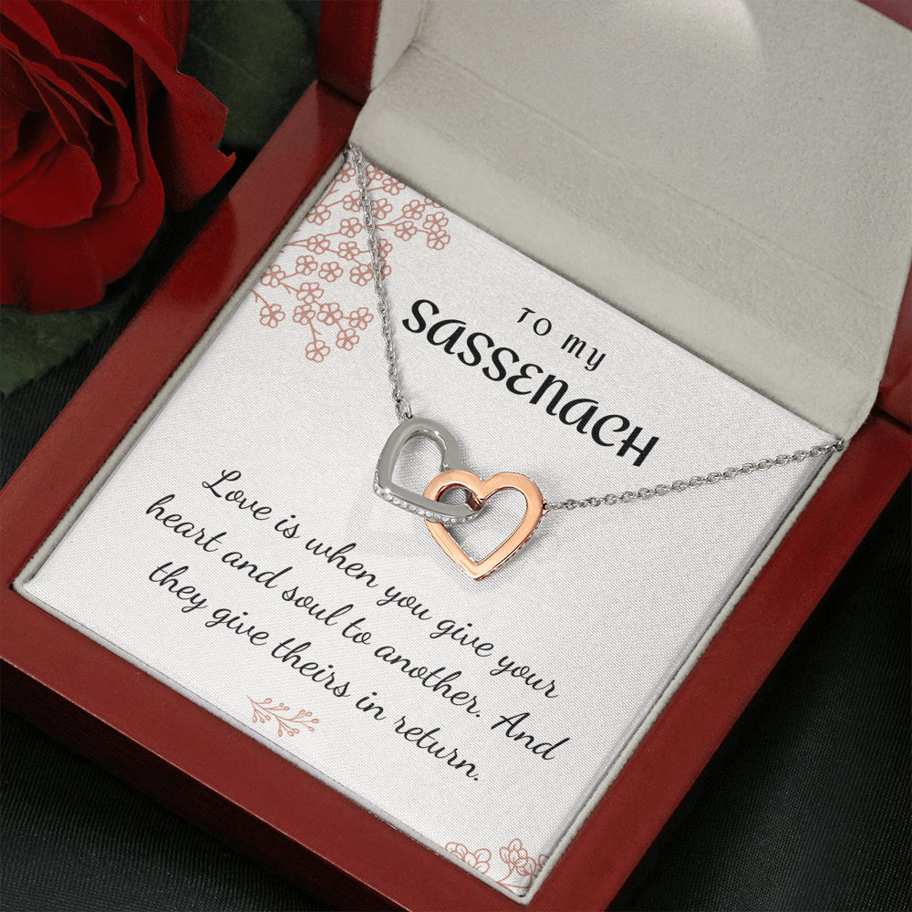 To My Sassenach, Outlander Gift, Outlander Gift Box, Outlander Jewelry, Outlander Charm, Outlander Necklace, Outlander Gifts, gift for wife, sassenach gift, sassenach Necklace, sassenach gifts, gift for girlfriend, gift for fiance